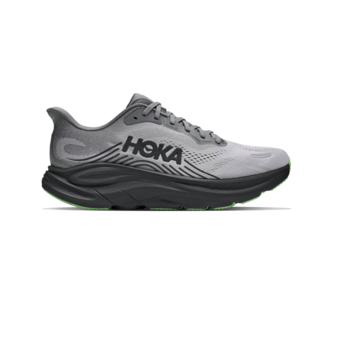 HOKA CLIFTON 11 2E הוקה גברים אפור ירקרק