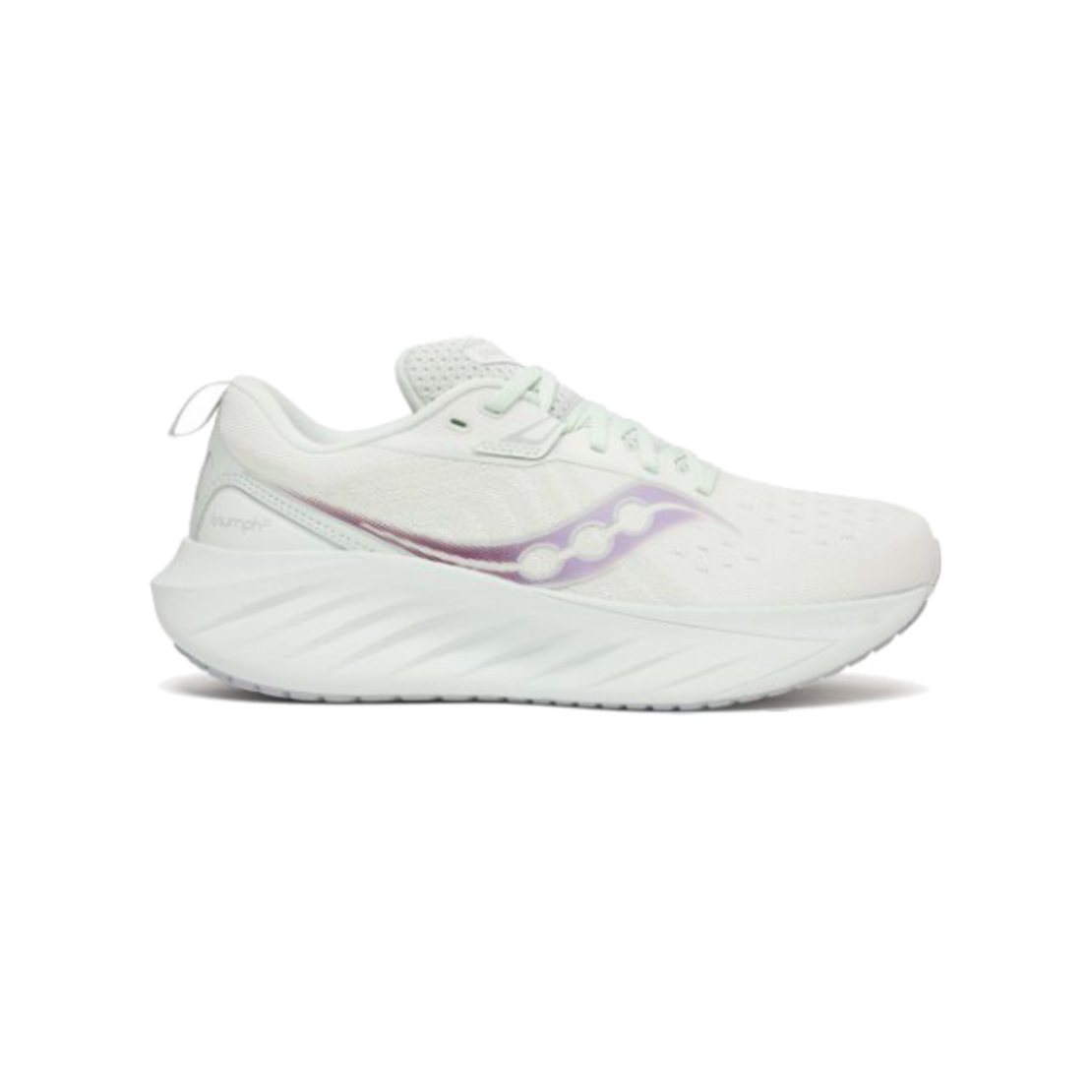 SAUCONY TRIUMPH 22 WIDE סאקוני נשים לבן סגול