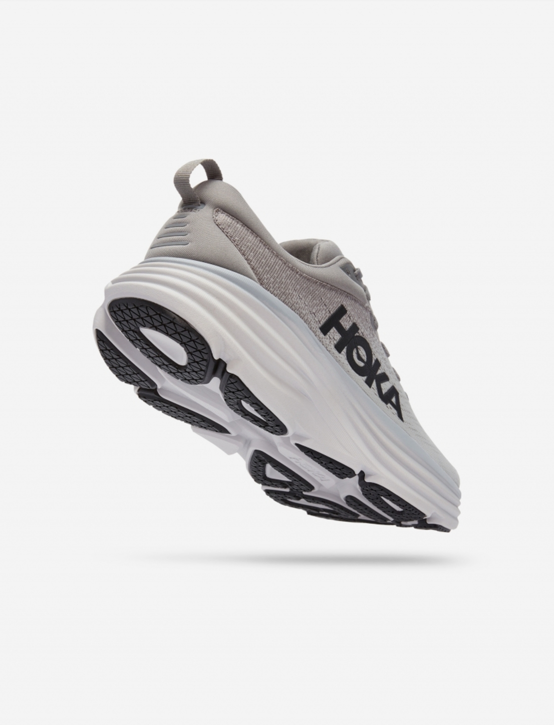 HOKA BONDI 8 4E הוקה גברים אפור