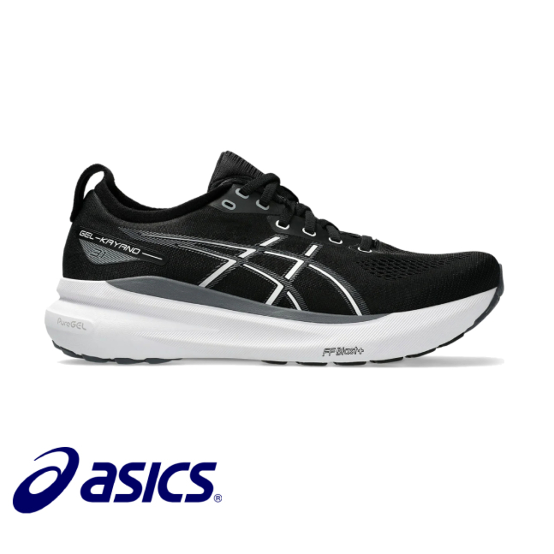 ASICS GEL KAYANO 31 2E אסיקס גברים שחור לבן