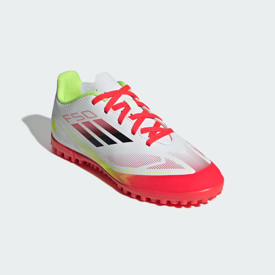 ADIDAS F50 אדידס קטרגל גברים לבן אדום צהוב