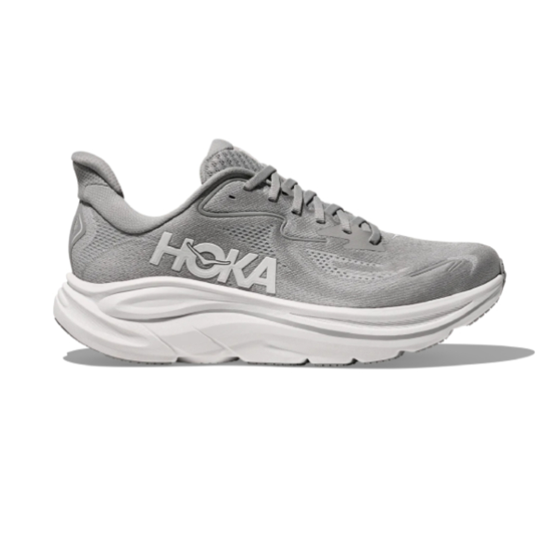 HOKA CLIFTON 10 WIDE הוקה גברים אפור