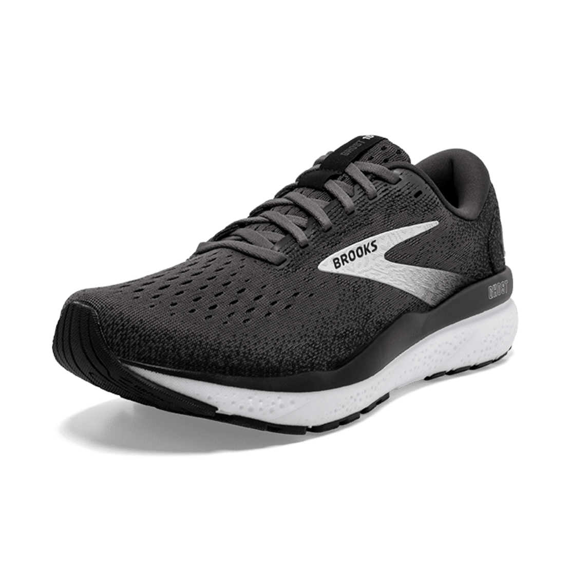 BROOKS GHOST 16 ברוקס גברים שחור לבן