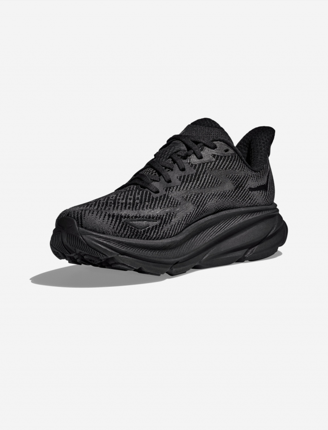 HOKA CLIFTON 9 2E הוקה גברים שחור