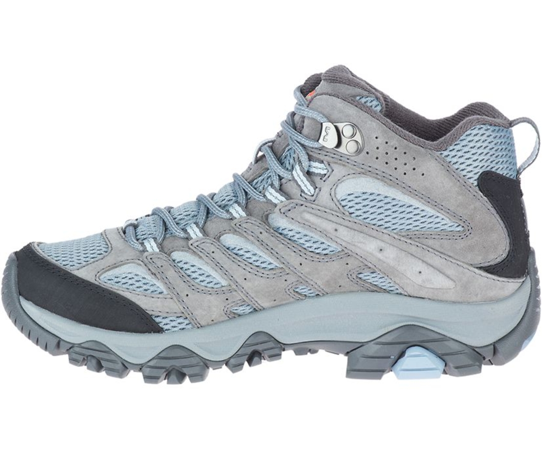 MERRELL MOAB 3 MID GTX נשים אפור בהיר תכלת