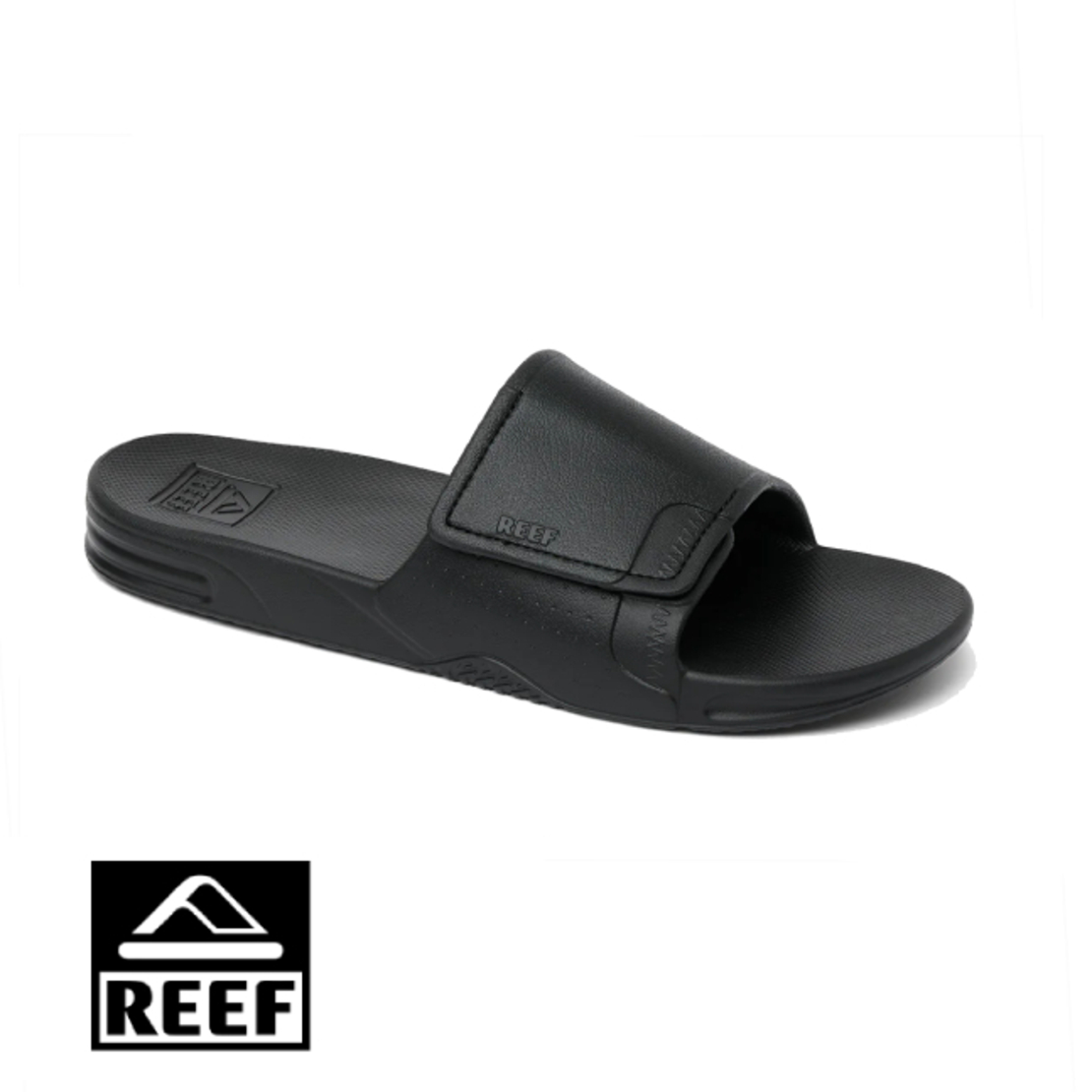 REEF Reef Fanning Slide H20 Black כפכפים לגבר שחור