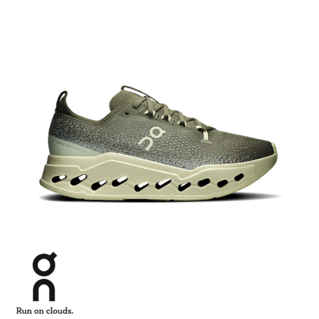 ON CLOUDSURFER MAX און קלאוד גברים ירוק זית