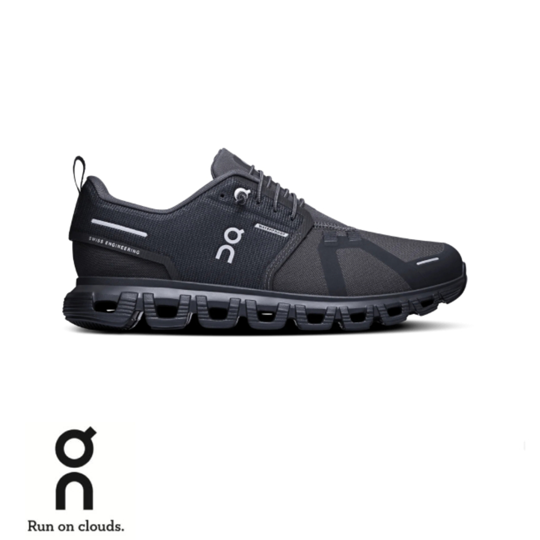 ON CLOUD 6 WATERPROOF און קלאוד נשים שחור נגד מים