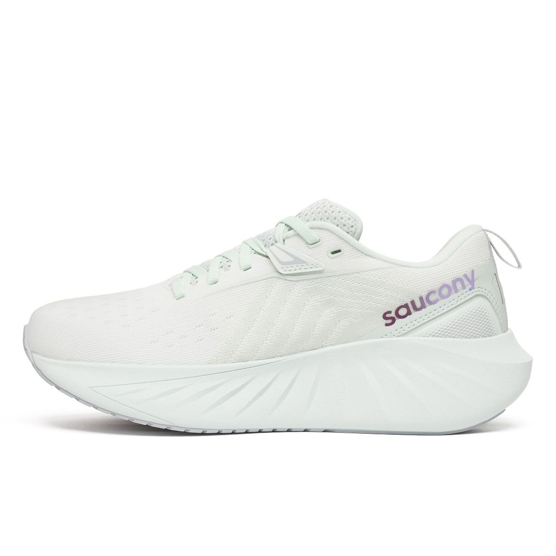 SAUCONY TRIUMPH 22 WIDE סאקוני נשים לבן סגול