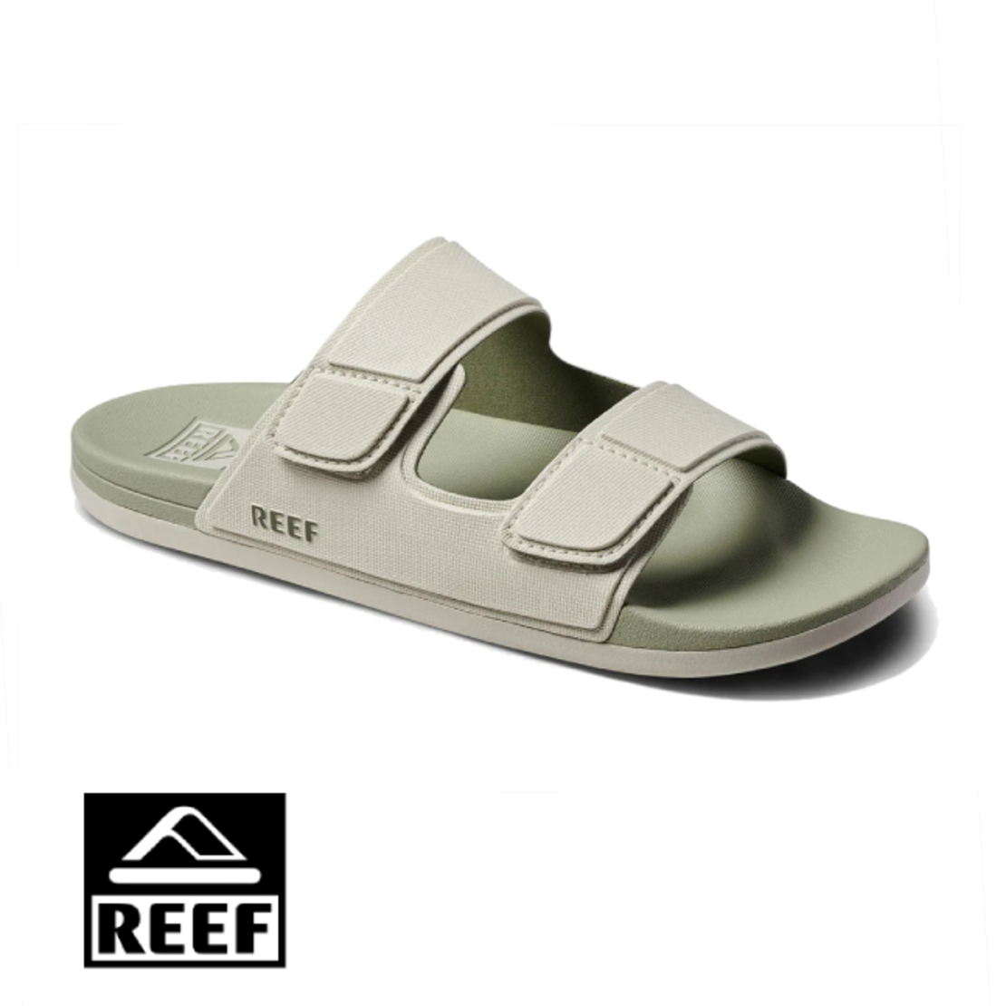 REEF Cushion Tradewind Stone Oilve ריף כפכפי גברים ירוק בהיר