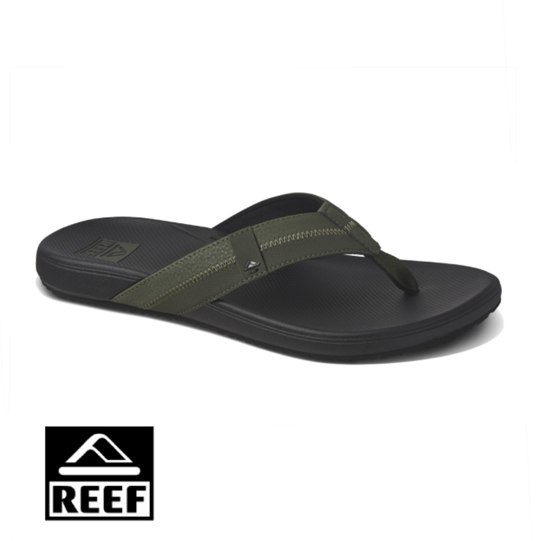 REEF Cushion Phantom 2.0 ריף כפכפי גברים ירוק זית