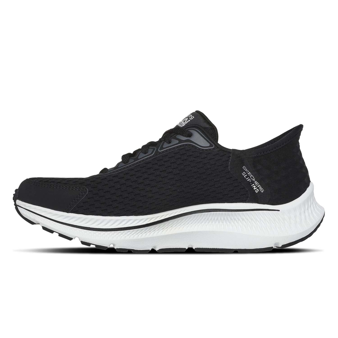 SKECHERS SLIP IN GOrun Consistent 2.0 סקצ'רס סליפ אין שחור לבן