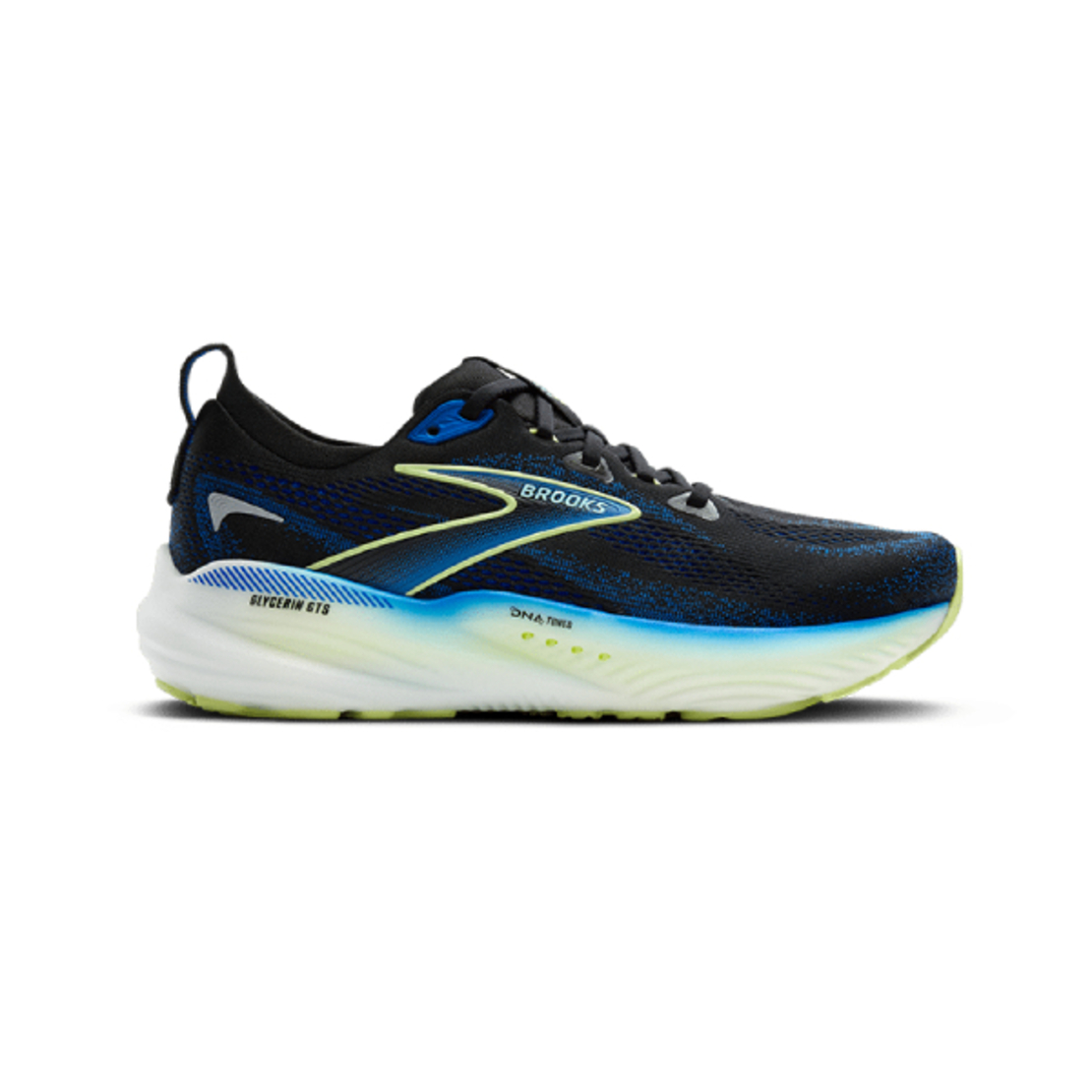 BROOKS GLYCERIN 22 2E ברוקס גברים כחול לבן