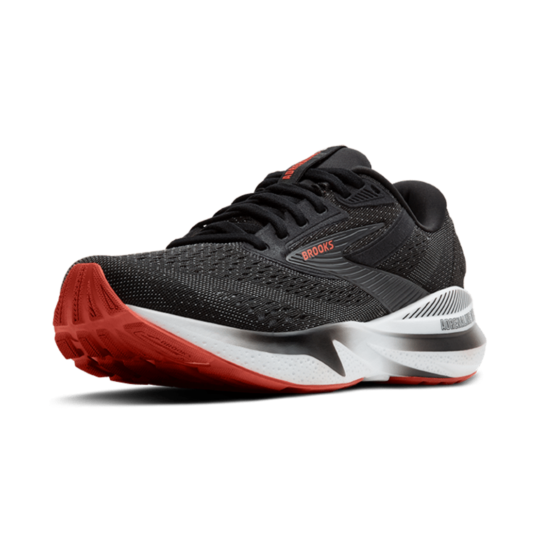 BROOKS ADRENALINE GTS 24 ברוקס גברים שחור לבן כתום