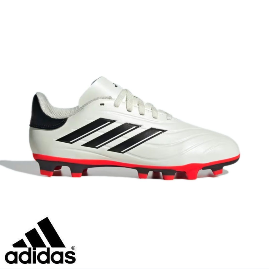 ADIDAS COPA PURE 2 אדידס כדורגל ילדים לבן שחור אדום