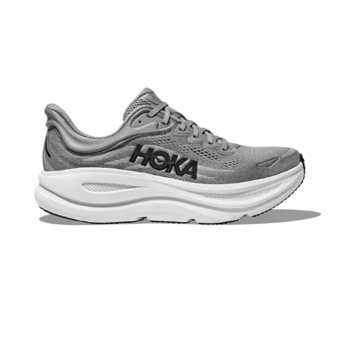 HOKA BONDI 9 X WIDE הוקה גברים אפור