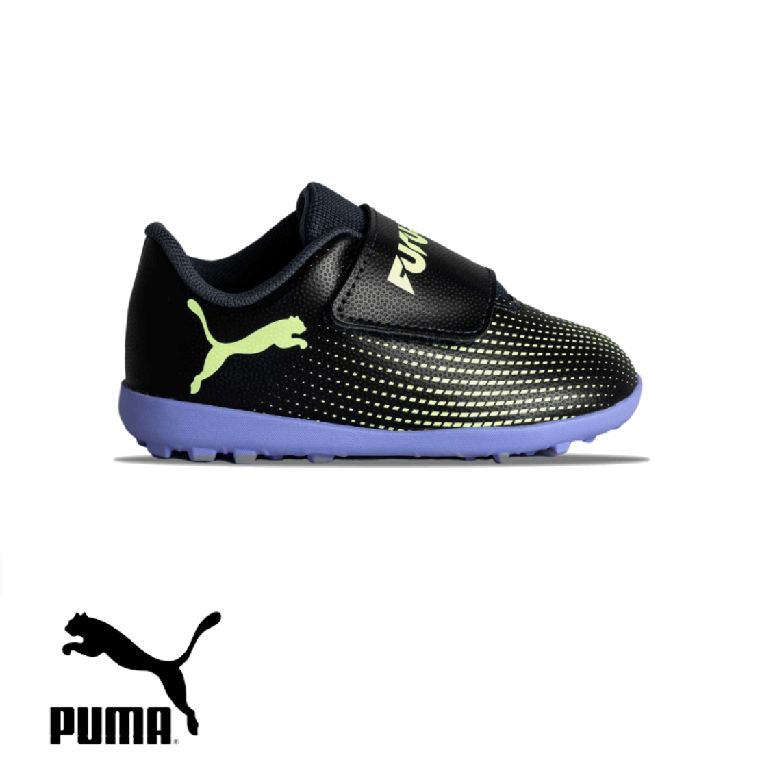 PUMA FUTURE PLAY 7 פומה קטרגל עם סקוץ' שחור סגול