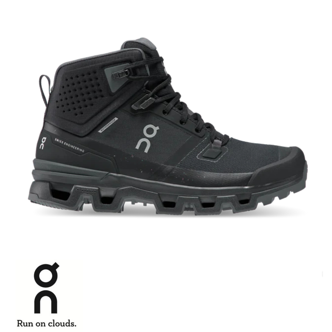 ON CLOUDROCK 2 WATERPROOF און קלאוד נשים שחור