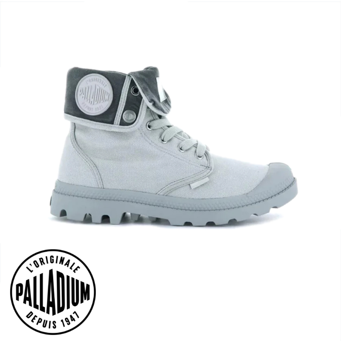 PALLADIUM Baggy פלדיום אפור בהיר גברים