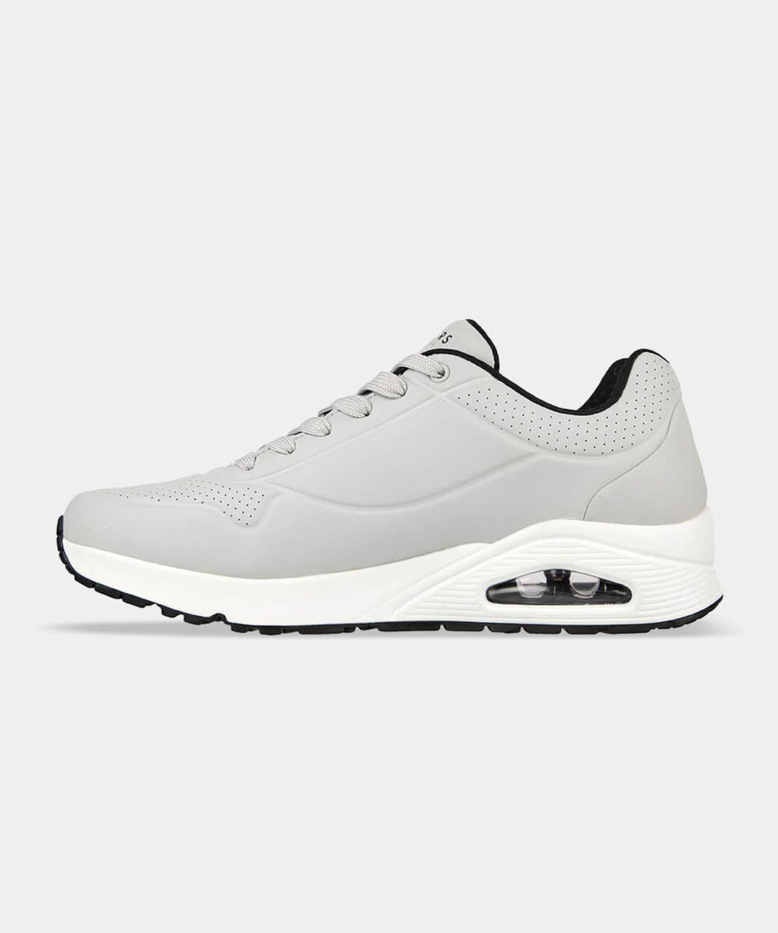 SKECHERS UNO סקצ'רס גברים אפור שחור