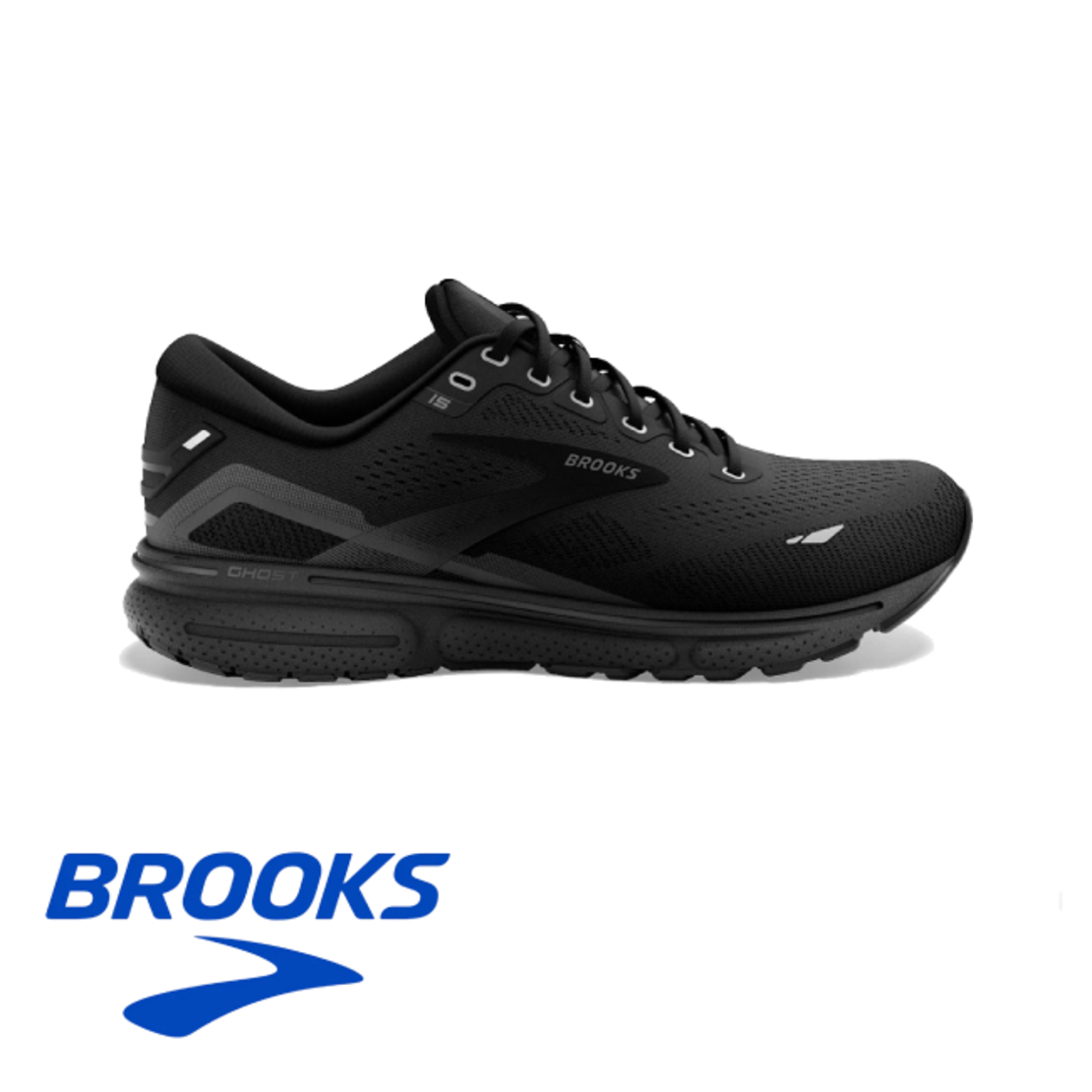 BROOKS Ghost 15 2E גברים שחור