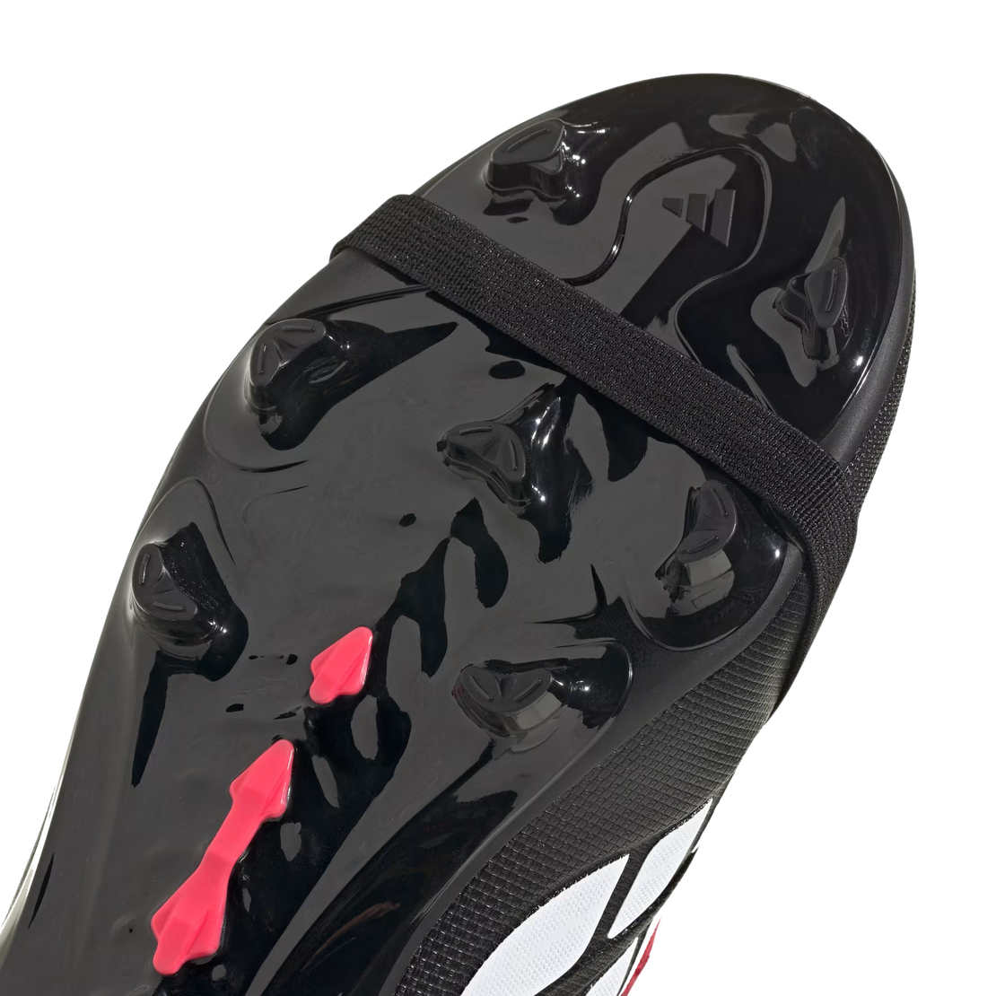 ADIDAS Predator League Fold-Over Tongue אדידס כדורגל ילדים שחור לבן אדום