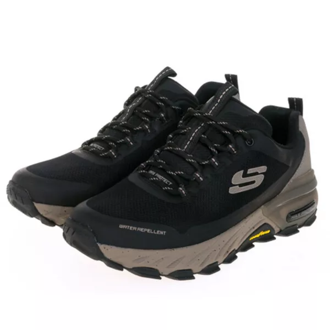 SKECHERS MAX PROTECT סקצ'רס גברים שחור דוחה מים