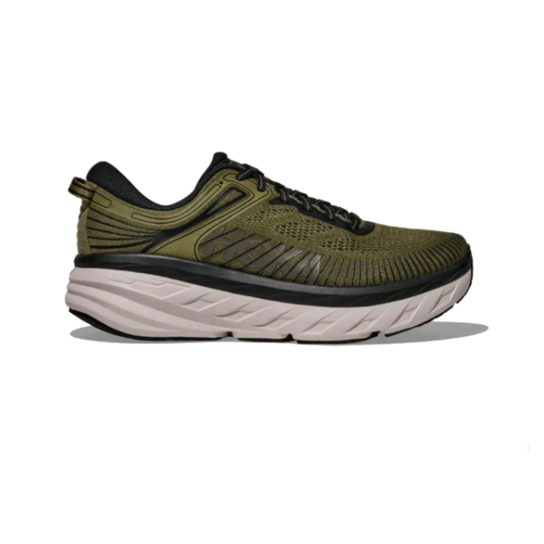 HOKA BONDI 7 הוקה גברים ירוק זית