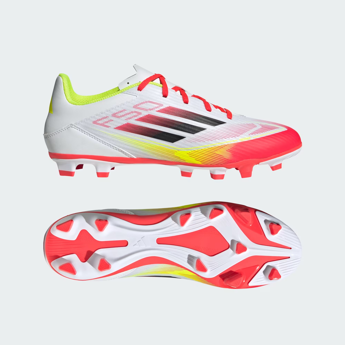 ADIDAS F50 אדידס כדורגל גברים לבן כתום אדום