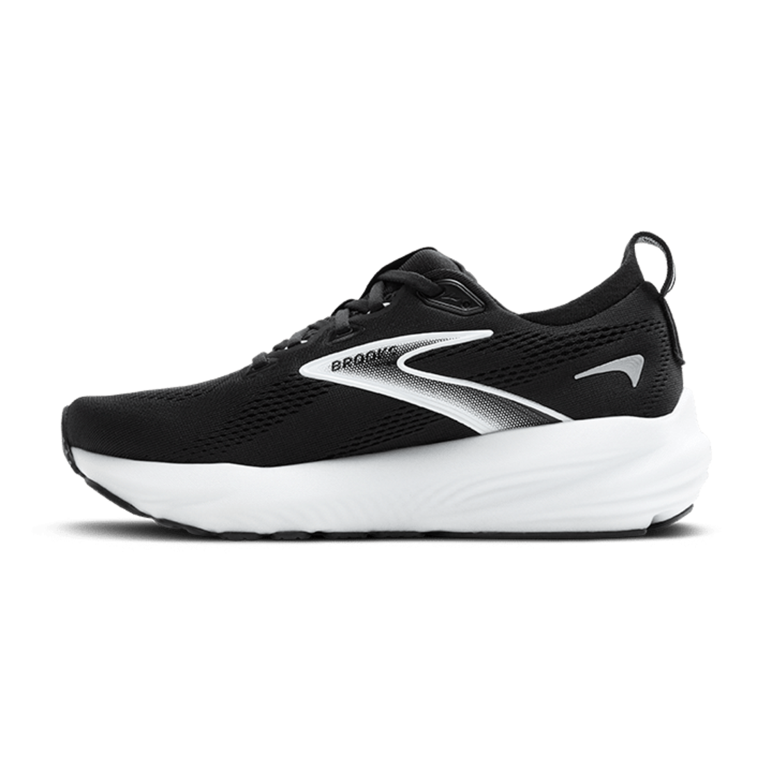 BROOKS GLYCERIN 22 WIDE ברוקס נשים שחור לבן
