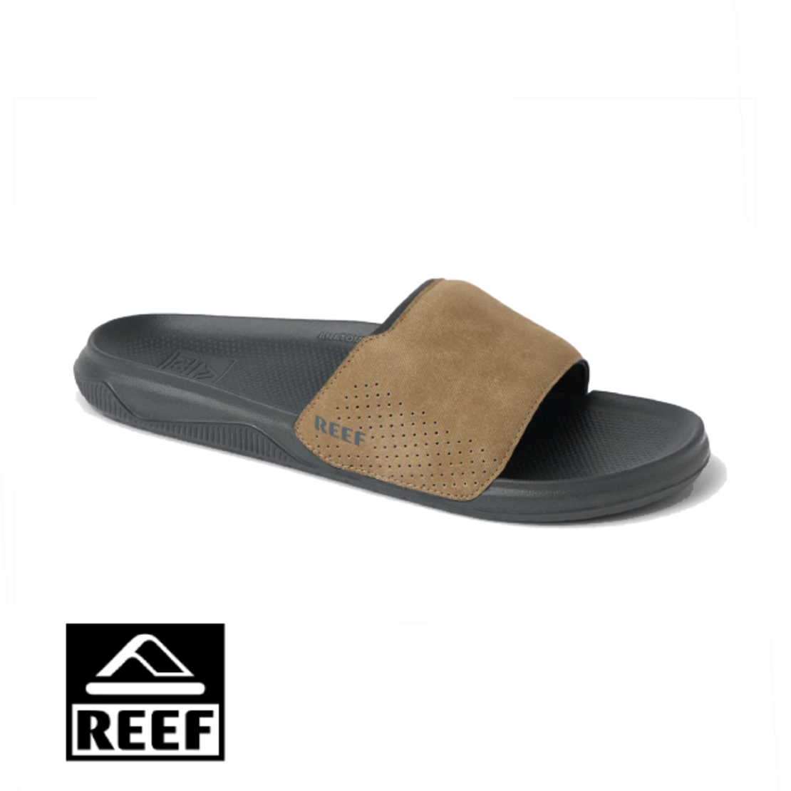 REEF Tailslide Grey Tan כפכפי ריף לגברים חום