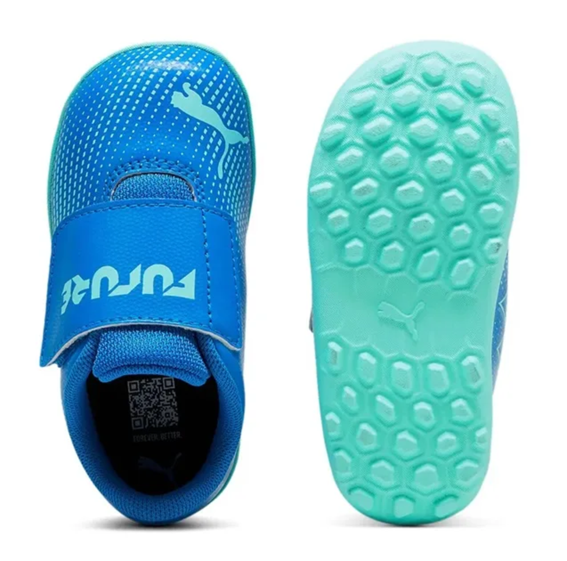 PUMA FUTURE PLAY 7 פומה קטרגל עם סקוץ' ילדים כחול