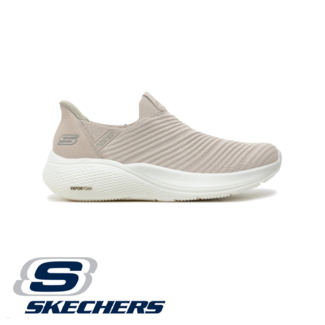 SKECHERS DAILY VISION SLIP IN סקצ'רס סליפ אין נשים בז'
