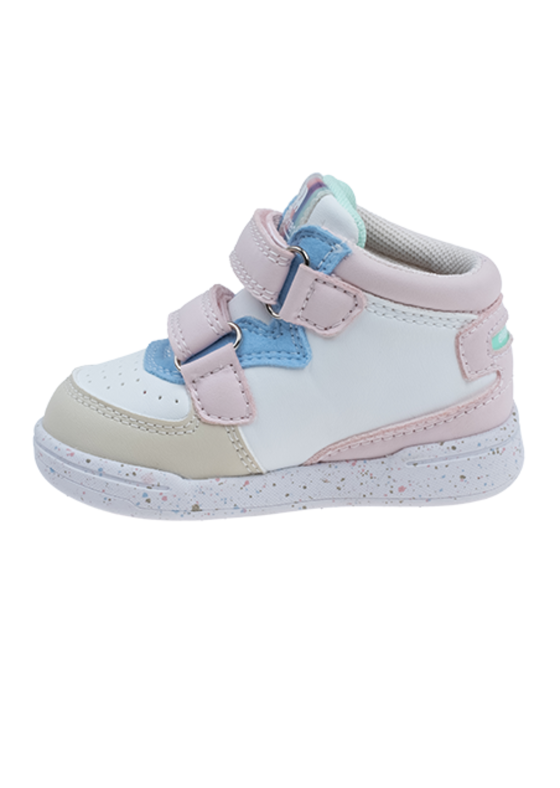 נעלי צעד ראשון SKATE אלפנטן לבן ורוד