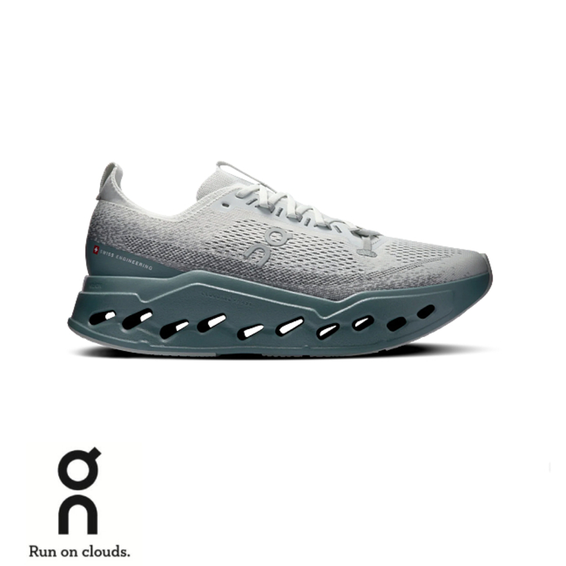 ON CLOUDSURFER MAX און קלאוד גברים ירוק-אפרפר
