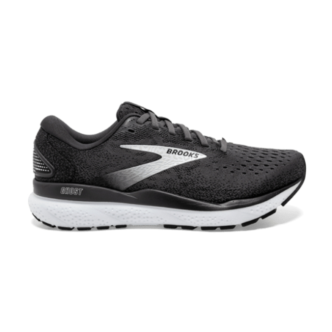 BROOKS GHOST 16 ברוקס גברים שחור לבן