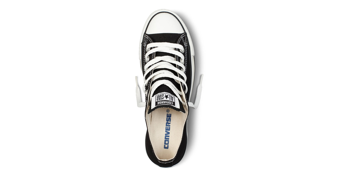 CONVERSE ALLSTAR אולסטאר שחור לבן נמוך