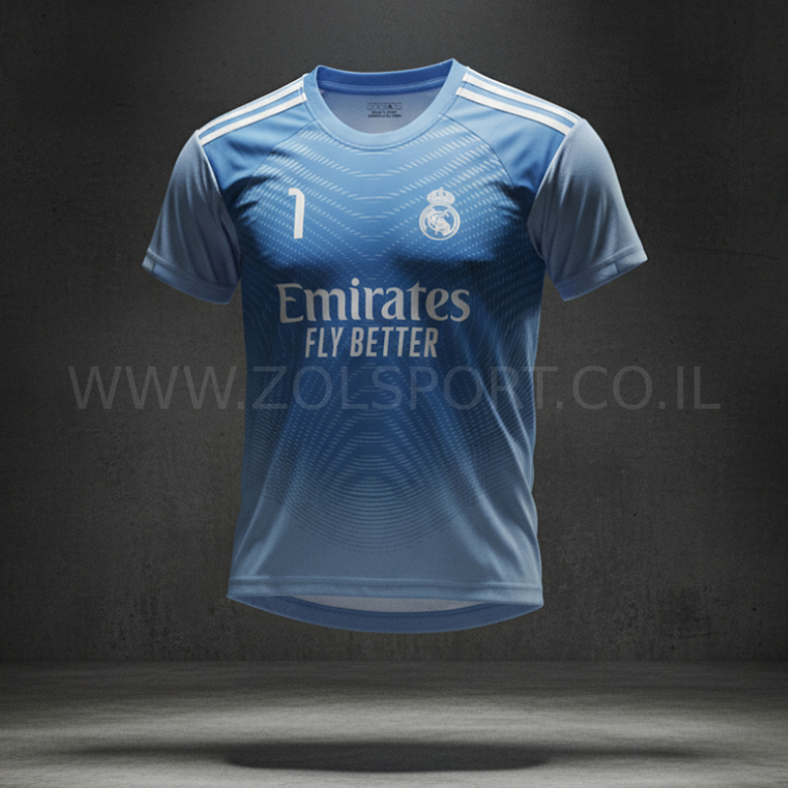 חליפות כדורגל שוער ריאל מדריד - קורטואה כחול
