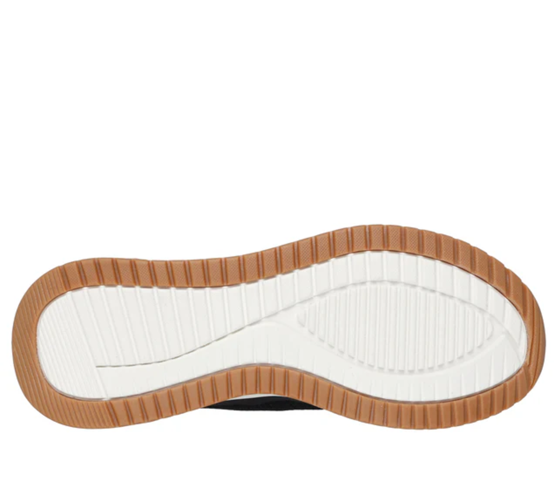 SKECHERS SLIP IN BOBS SPORT SQUAD CHAOS 4 סקצ'רס גברים שחור