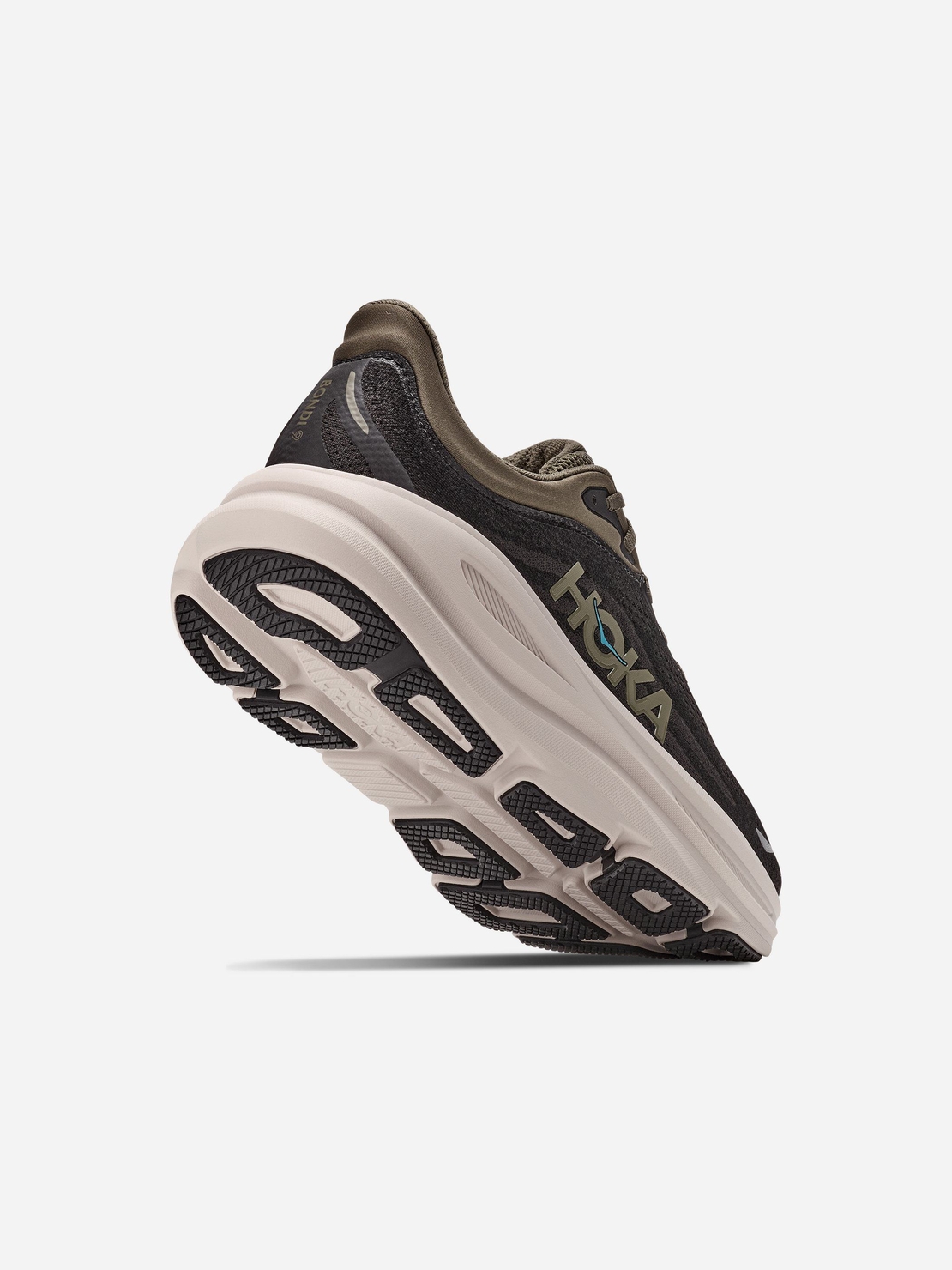 HOKA BONDI 9 2E הוקה גברים ירוק זית