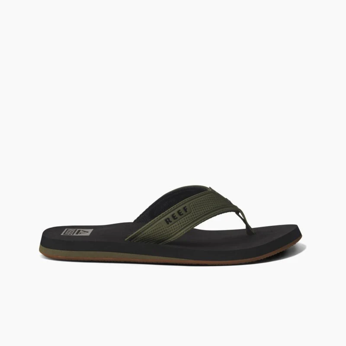 REEF The Layback Black Olive כפכפי ריף לגברים ירוק זית