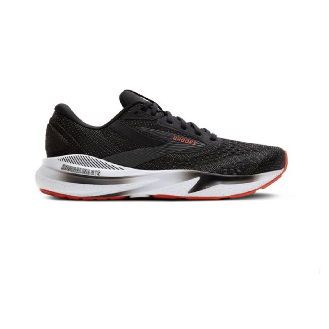 BROOKS ADRENALINE GTS 24 ברוקס גברים שחור לבן כתום