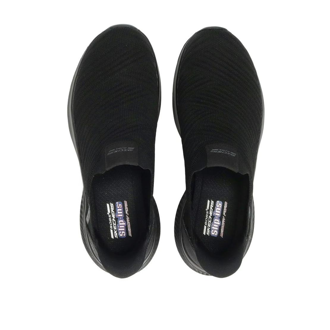 SKECHERS DAILY VISION SLIP IN סקצ'רס סליפ אין נשים שחור