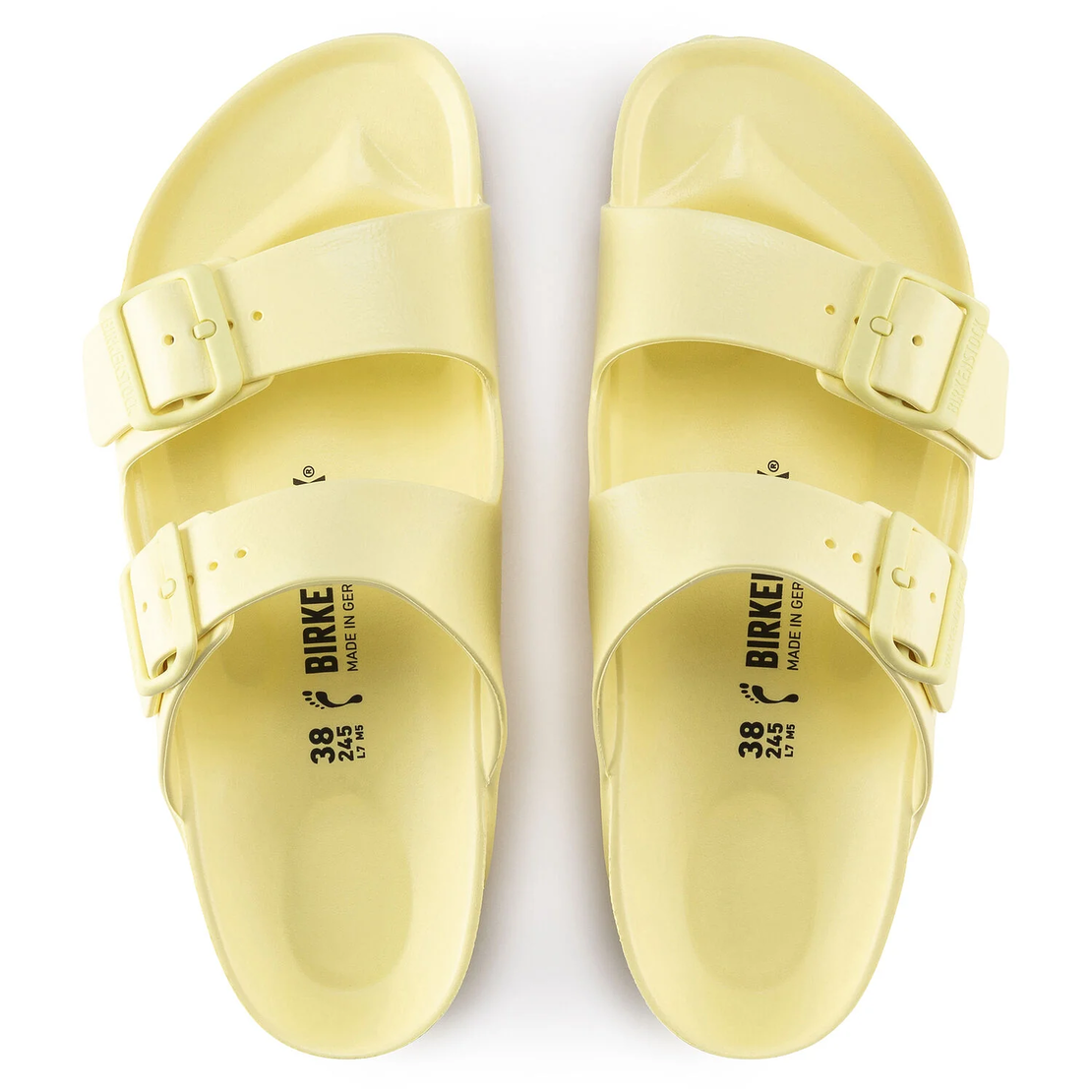 Birkenstock Arizona EVA White בירקנשטוק פופקורן צהוב
