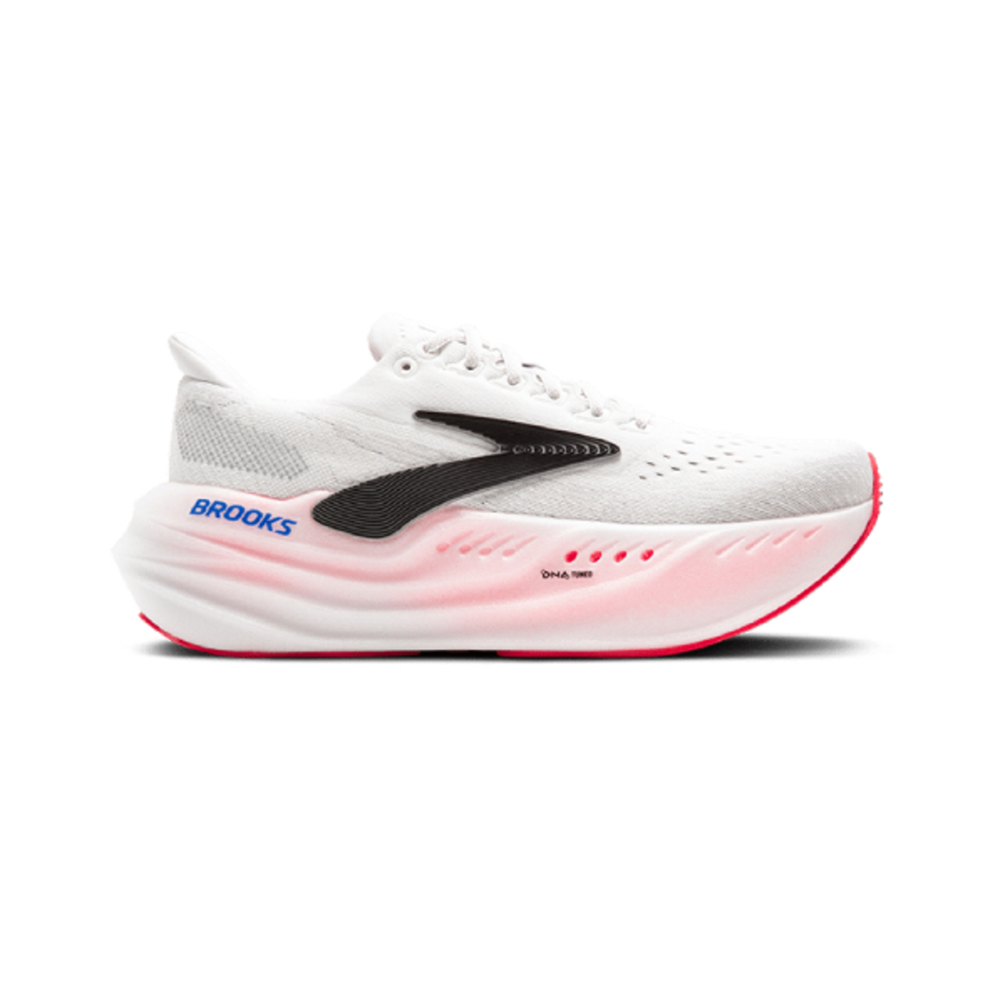 BROOKS GLYCERIN MAX ברוקס נשים לבן ורוד