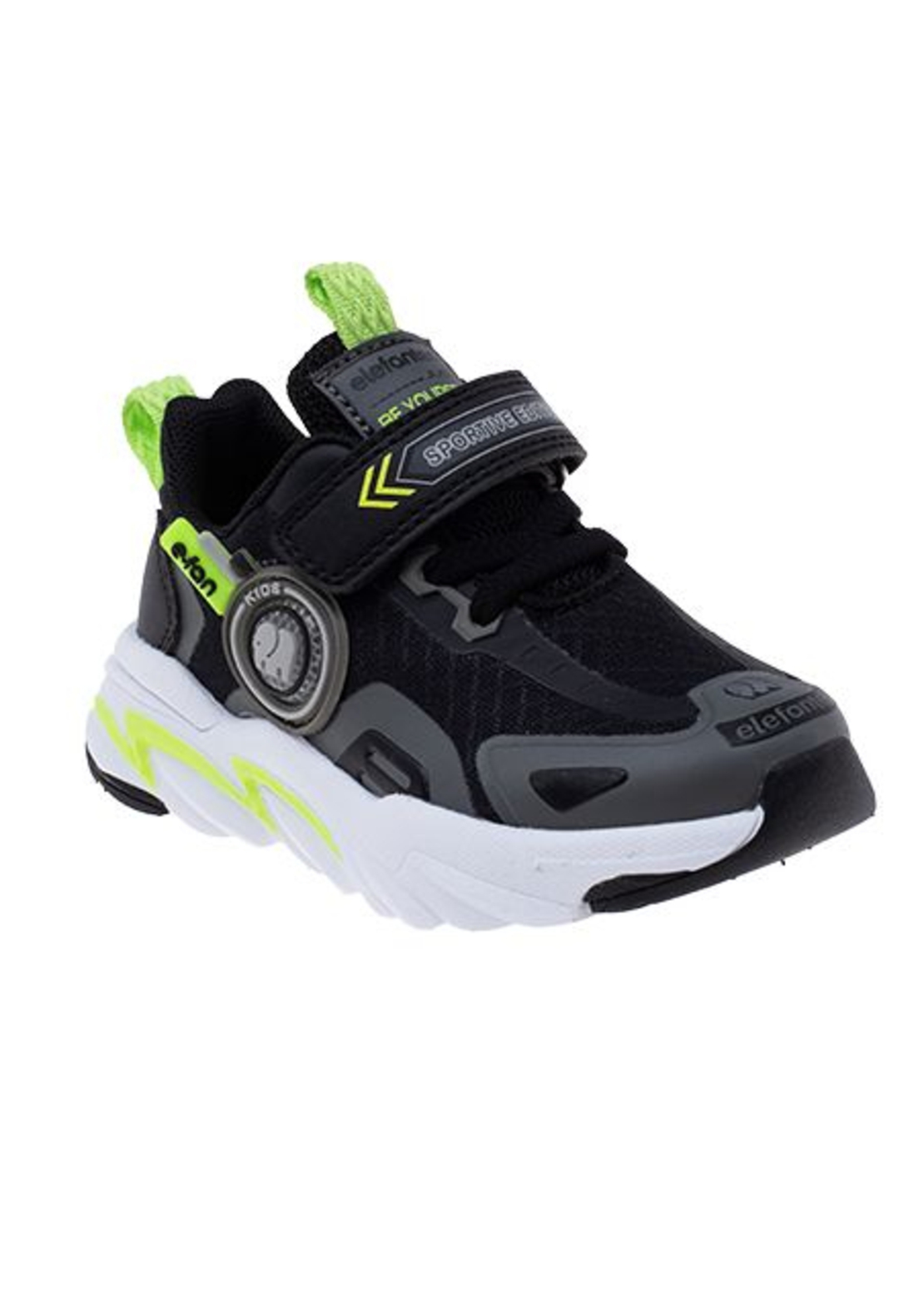 נעל ספורט אלפנטן שחור ירוק