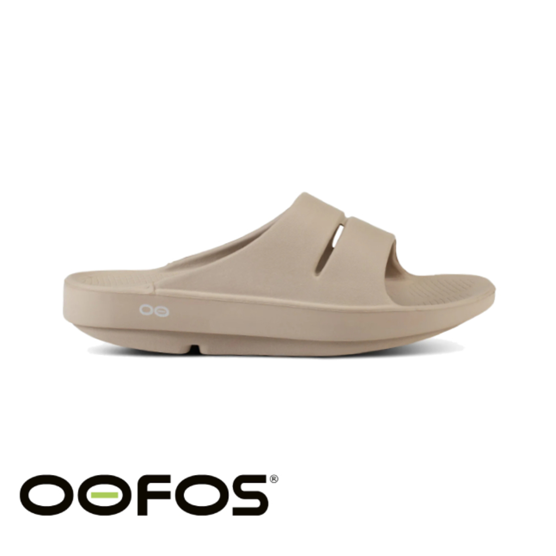 כפכף התאוששות OOFOS Unisex OOahh Sport נשים קרם