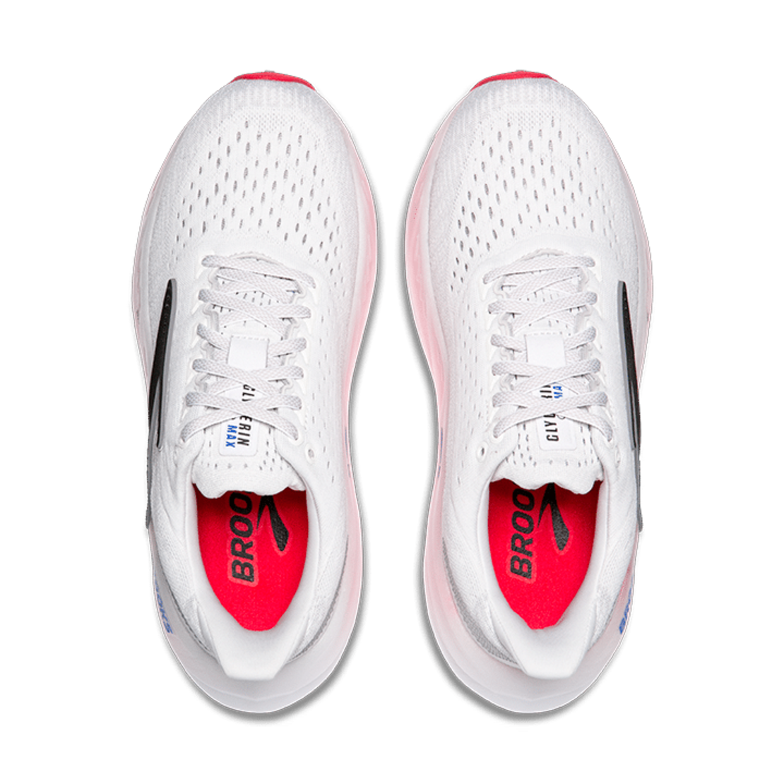 BROOKS GLYCERIN MAX ברוקס נשים לבן ורוד