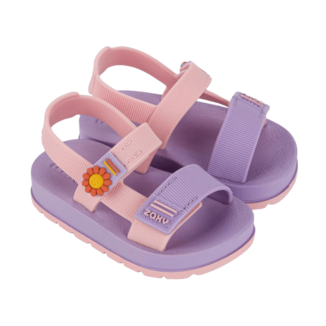 סנדלי גומי לתינוקות ZAXY סגול ורוד