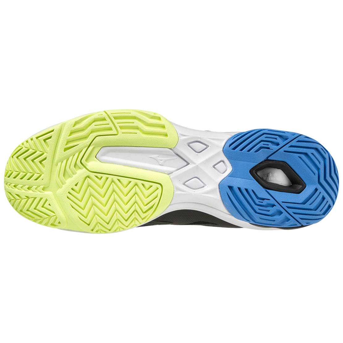 MIZUNO WAVE EXCEED LIGHT AC מיזונו טניס גברים שחור כחול צהוב